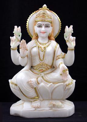 Marble Laxmi Statue