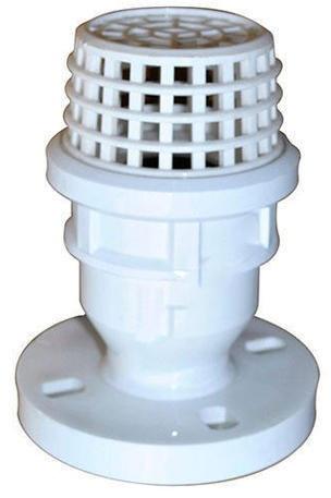 PP Foot Valve, Color : White Red