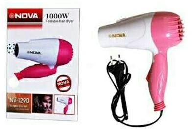 Plastic Nova Hair Dryer, Power : 1000 W