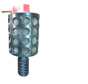 Round Stainless Steel Spray Pump Filter, for Industrial, Voltage : 220V