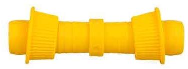 PP Straight Connector, Color : Yellow