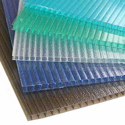 PVC polycarbonate sheet, Color : Blue