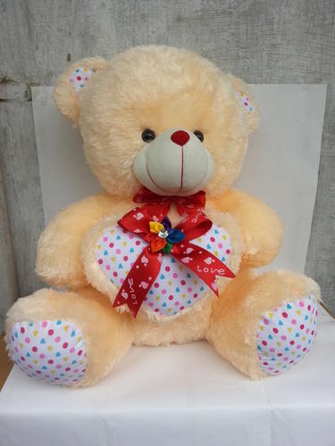 Double Bow Teddy Bear