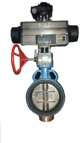 Cruzex Up to 12 bar Stainless Steel Pneumatic Butterfly Valve