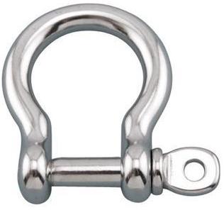 Stainless Steel Bow Shackle, Size : 4 to 20 mm