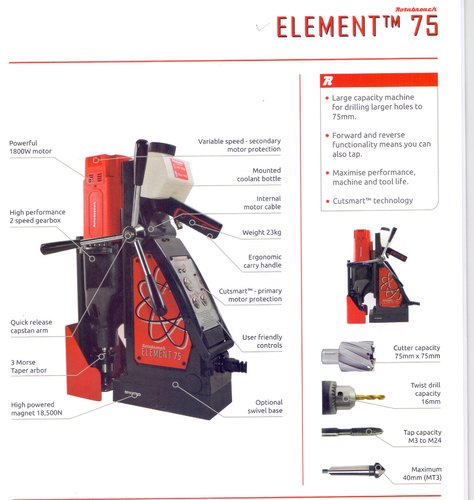 Magnetic Core Drilling Machine