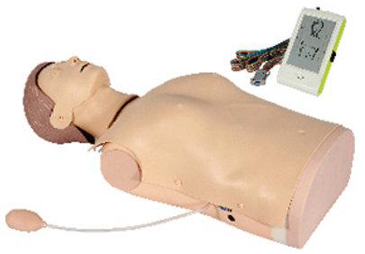 Advanced Half Body CPR Training Manikin with Monitor