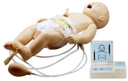 Infant CPR Training Manikin with Monitor, for Nursing Institutes, Medical Colleges, Hospitals, Color : Skin Colour