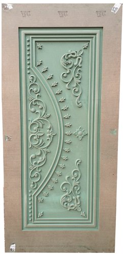 Polished Carved 3D HDHMR Wooden Door, Open Style : Swing