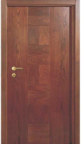 Swing Polished Flush Wooden Door, Pattern : Plain