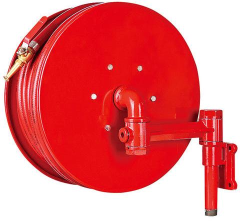 Mild Steel Fire Hydrant Hose Reel, Size : Standard, Pressure