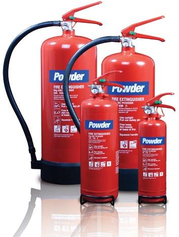 Round Mild Steel Powder Fire Extinguisher, for Office, Industry, Certification : ISI Certified