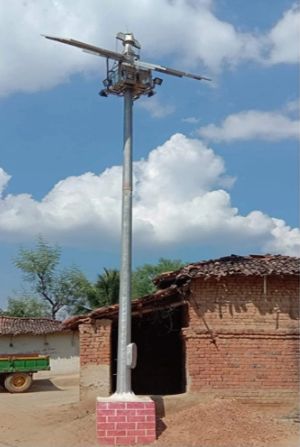 Solar High Mast Pole
