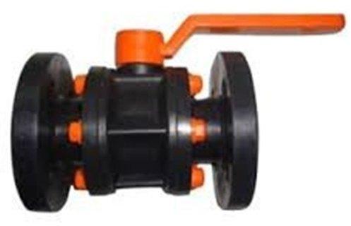 PP Flanged Ball Valve, Size : 4 Inch