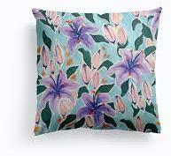 Lily Cushion 16" X 16"