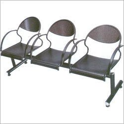 Polished Three Seater Waiting Chair, for Home, Hotel, Office, Park, Restaurant, Feature : Attractive Designs