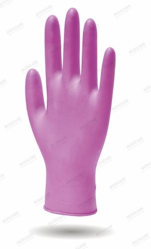 Nitrile gloves, Size : Medium
