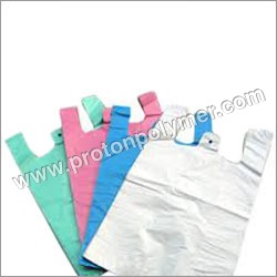 HDPE W Cut Bags, for Packaging, Feature : Easy To Carry, High Strength, Recyclable