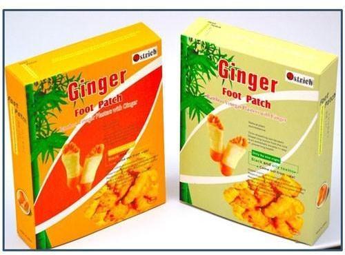 Bamboo Vinegar Ginger Detox Foot Patch