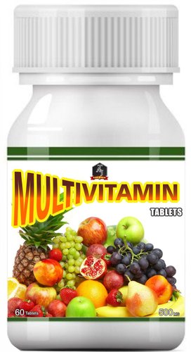 Taj Multivitamin Tablet, Packaging Size : 500 mg