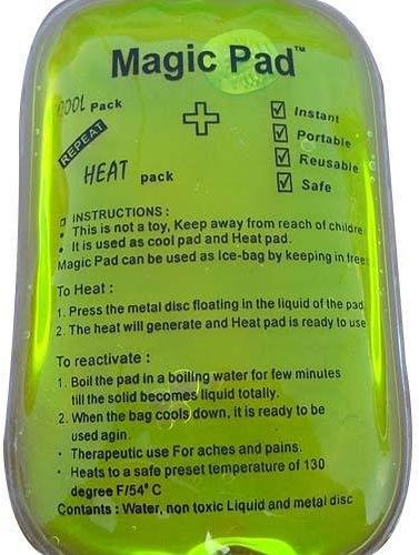 Polyurethane Magic Heating Pad, Color : Green
