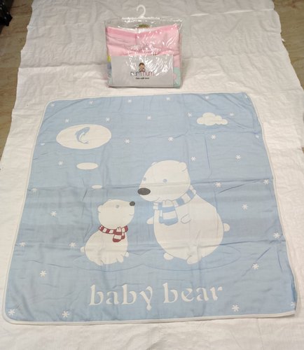 Cotton Baby Blanket, Packaging Type : Bag