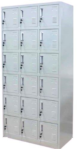 Polished Metal Industrial Locker, Size : Standard