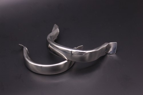 Stainless Steel Tubular Handle, Color : Silver