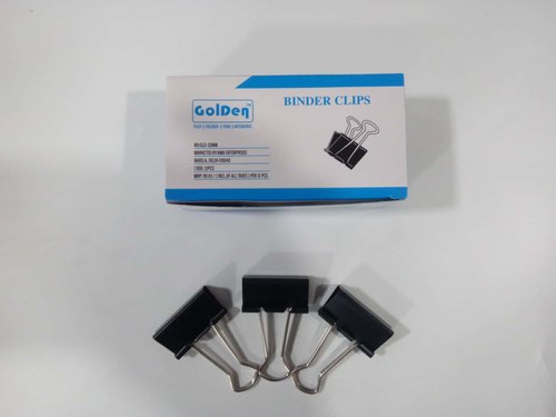 Black Binder Clip