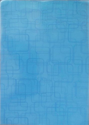 Golden Polypropylene Square Line Spiral Binding Sheet, Color : Blue