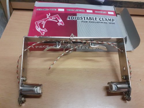 Aluminium Adjustable clamp, Color : White