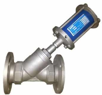 Pneumatics Cylinder Operated Angle Seat Valves