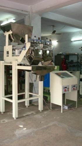 Semi Automatic Two Head Weigh Filler, for Food, Power : 1kw
