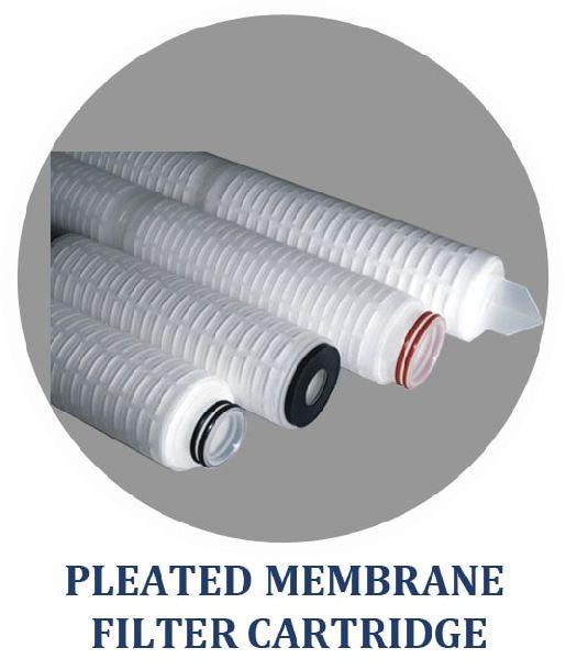 PTFE Pleated Membrane Filter Cartridge, Size : Standard