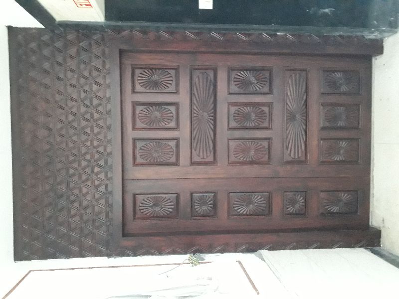 Carved Wooden Door