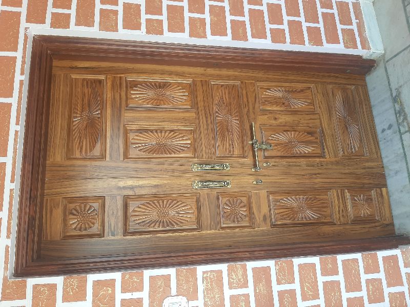 Carved Wooden Door