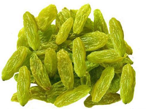 green raisins