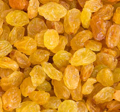 yellow raisins