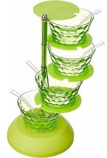 Plain Plastic Pickle Set, Color : Multicolor