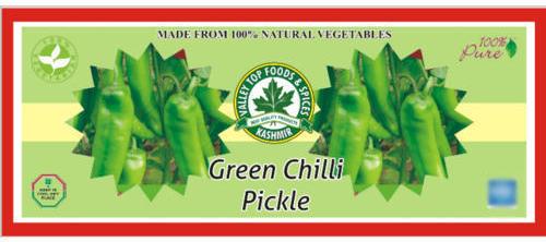 green chilli pickle