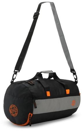 Harissons Polyester Trinity Gym Duffle Bag, Color : Black