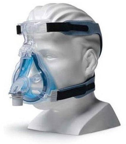 Silicon Philips BiPAP Mask, Color : Blue