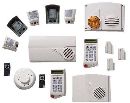Plastic Intrusion Alarm System, for Home Security, Office Security, Feature : Durable, Easy To Install