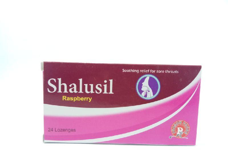 Raspberry Shalusil Lozenges, Color : Red