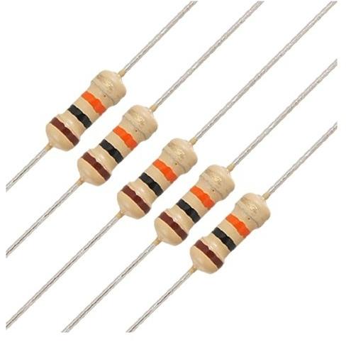 Cylindrical Silicone Power Resistors, Mounting Type : Through Hole
