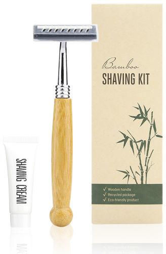 Polished Wood Eco friendly Shaving kit, Packaging Type : Corrugated Box