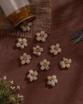 Cotton Zari Handmade Floral Patch