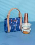  Cotton Ikat Lunch Bag