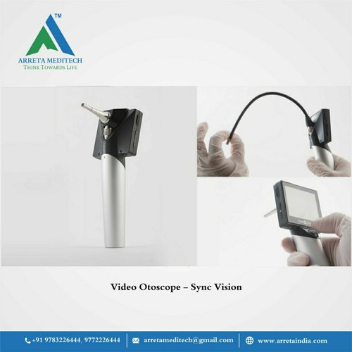 Stainless Steel Medical Video Otoscope