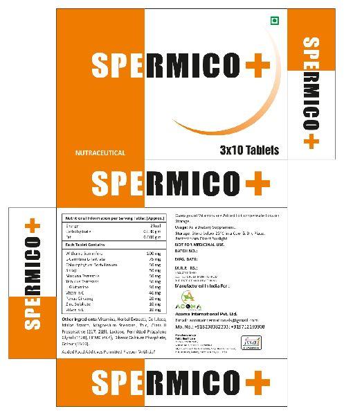 Spermico Plus Tablets